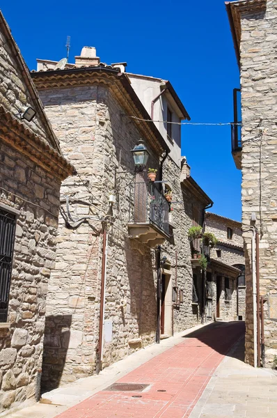 Gasse. guardia perticara. Basilikata. Italien. — Stockfoto