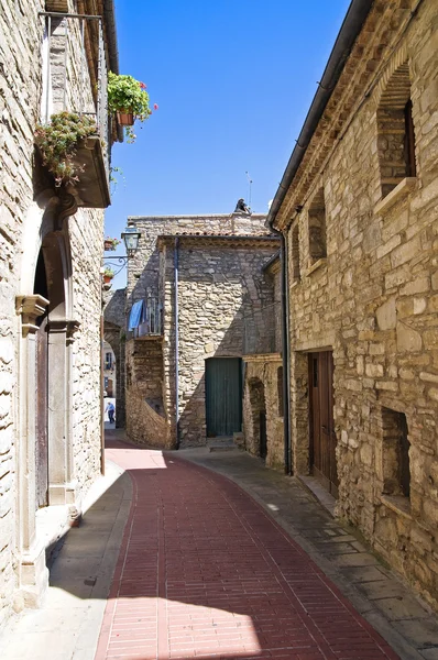 alleyway. Guardia perticara. Basilicata. İtalya.