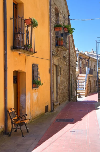 Alleyway. Guardia Perticara. Basilicata. Italy. — Stock Photo, Image