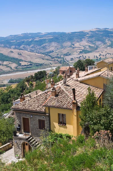 Veduta della Guardia Perticara. Basilicata. Italia . — Foto Stock