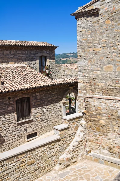 Vicolo. Guardia Perticara. Basilicata. Italia . — Foto Stock