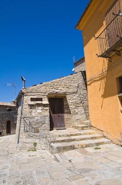 Gränd. Guardia perticara. Basilicata. Italien. — Stockfoto