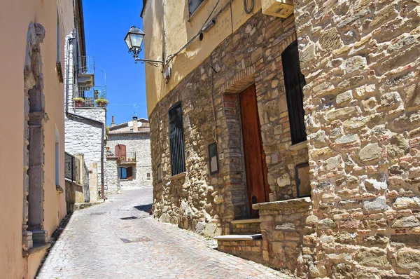 Callejuela. Guardia Perticara. Basilicata. Italia . —  Fotos de Stock