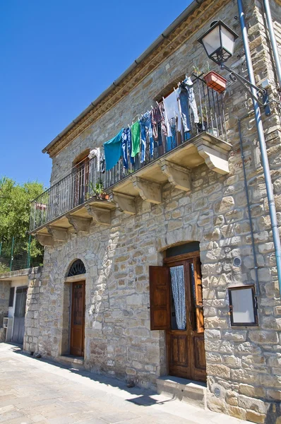 Alleyway. Guardia Perticara. Basilicata. Italy. — Stock Photo, Image