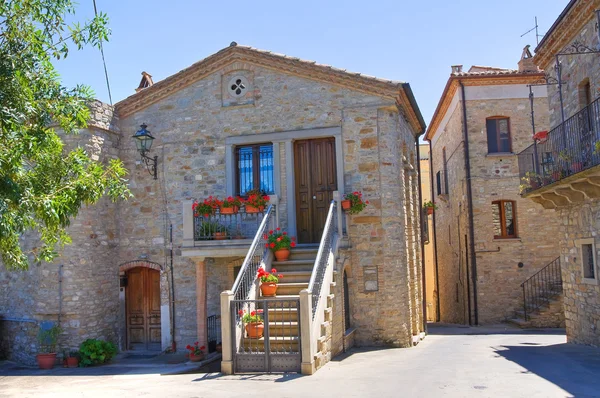 Alleyway. Guardia Perticara. Basilicata. Italy. — Stock Photo, Image