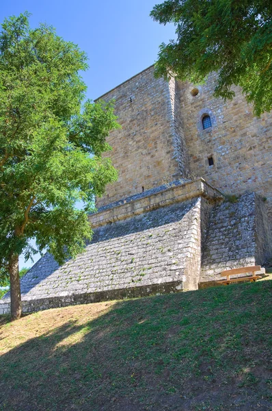 Lagopesole Kalesi. Basilicata. İtalya. — Stok fotoğraf