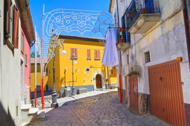 alleyway. PIETRAGALLA. Basilicata. İtalya.