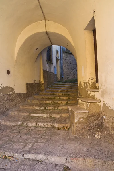 Alleyway. PIETRAGALLA. Basilicata. İtalya. — Stok fotoğraf