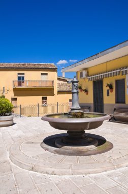 Fontana grande. PIETRAGALLA. Basilicata. İtalya.