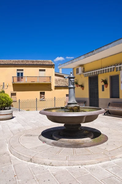 Fontana grande. PIETRAGALLA. Basilicata. İtalya. — Stok fotoğraf