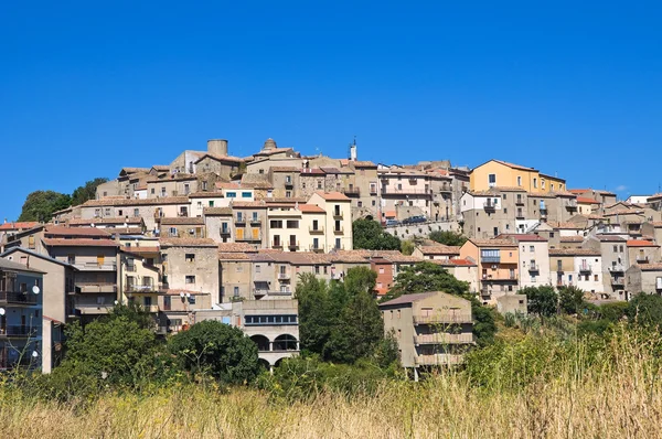 Panoramatický pohled na pietragalla. Basilicata. Itálie. — Stock fotografie