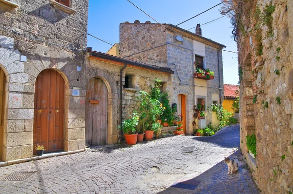 Alleyway. cancellara. Basilicata. İtalya. — Stok fotoğraf