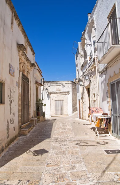 Gasse. laterza. Apulien. Italien. — Stockfoto