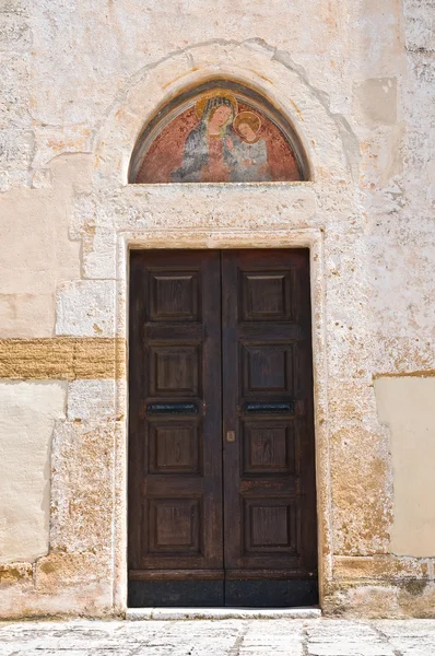 Mor kyrka laterza. Puglia. Italien. — Stockfoto