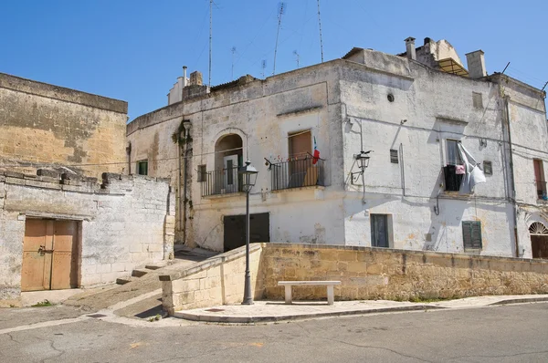 Para o beco. Laterza. Puglia. Itália . — Fotografia de Stock