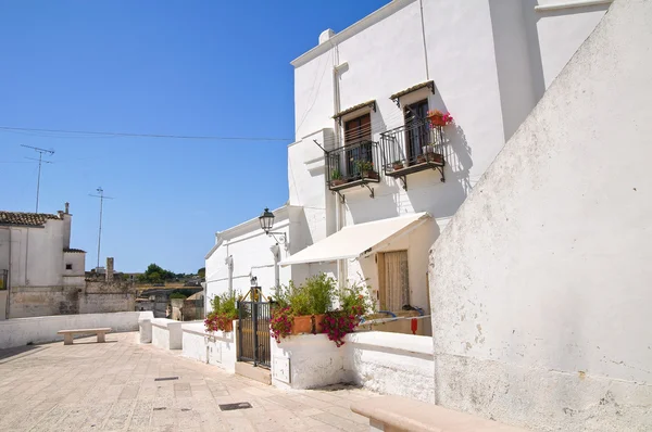 Gasse. laterza. Apulien. Italien. — Stockfoto