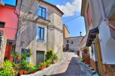 alleyway. Çek. Basilicata. İtalya.
