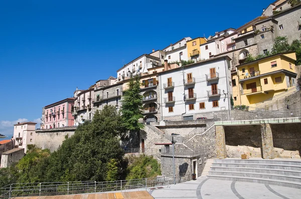 Vista panoramica di Viggianello. Basilicata. Italia . — Foto Stock