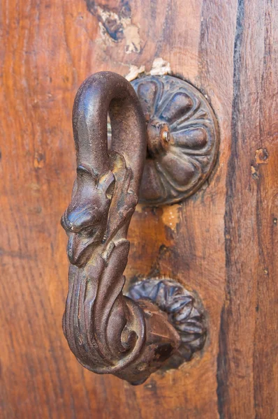 Doorknocker. Viggianello. Basilicata. Ιταλία. — Φωτογραφία Αρχείου
