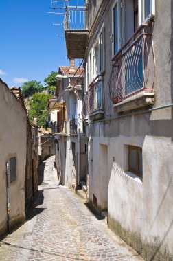 alleyway. Çek. Basilicata. İtalya.