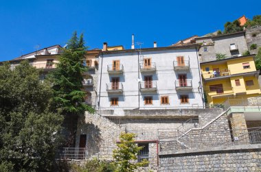 panoramik çek. Basilicata. İtalya.
