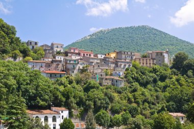 panoramik çek. Basilicata. İtalya.