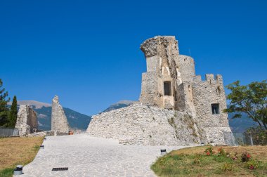 morano calabro Castle. Calabria. İtalya.