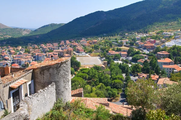 Vue panoramique de Morano Calabro. Calabre. Italie . — Photo