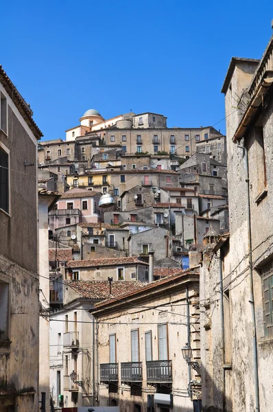 Panoramautsikt över morano calabro. Kalabrien. Italien. — Stockfoto