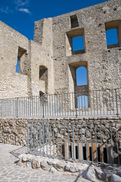 Castelo de Morano Calabro. Calábria. Itália . — Fotografia de Stock