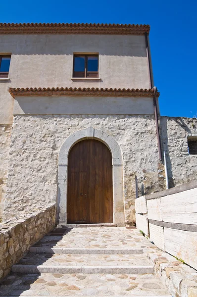 Rocca Duca di Poggiardo. Satriano di Lucania. Italien. — Stockfoto