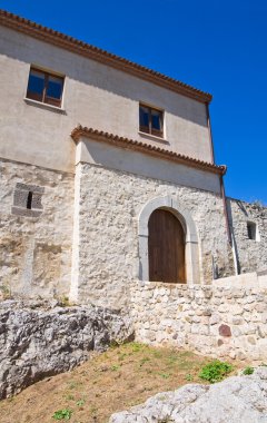 Rocca Duca di Poggiardo. Satriano di Lucania. İtalya.