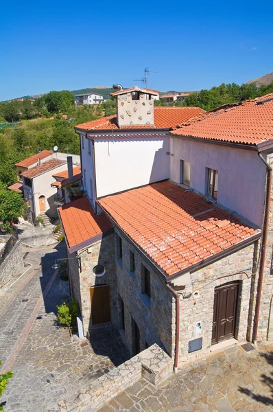 Vista de Satriano di Lucania. Italia . — Foto de Stock