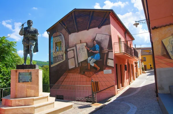 Callejuela. Satriano di Lucania. Italia . —  Fotos de Stock