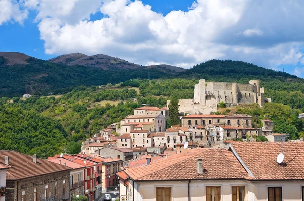 Vista panoramica di Brienza. Basilicata. Italia . — Foto Stock