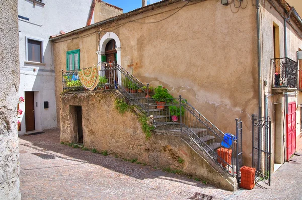 Steegje. Brienza. Basilicata. Italië. — Stockfoto