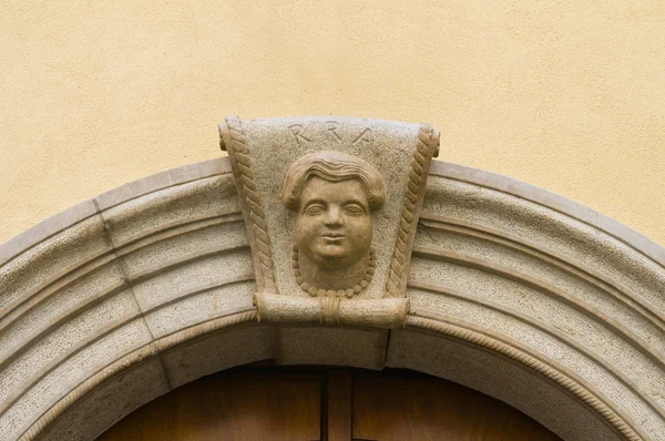 Palacio histórico. Brienza. Basilicata. Italia . —  Fotos de Stock