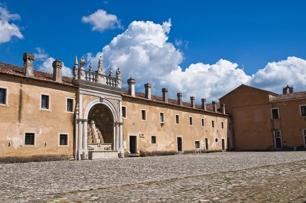 Padula Charterhouse. Kampánie. Itálie. — Stock fotografie