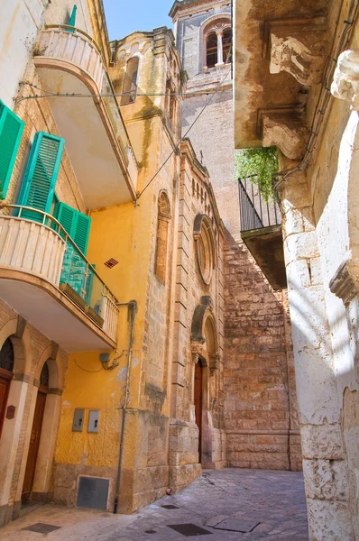 Alleyway. Fasano. Puglia. İtalya. — Stok fotoğraf