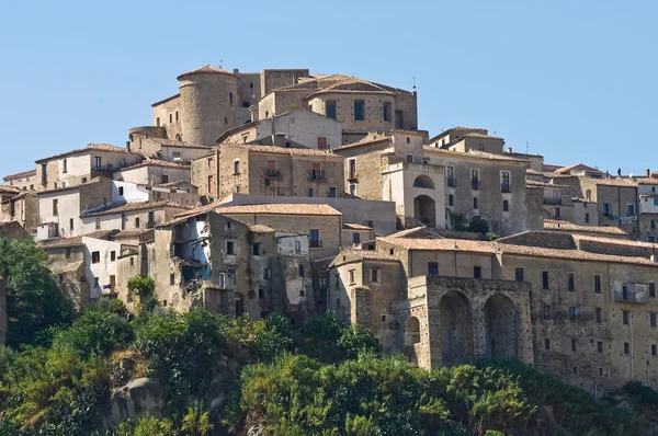 Panoramautsikt över oriolo. Kalabrien. Italien. — Stockfoto