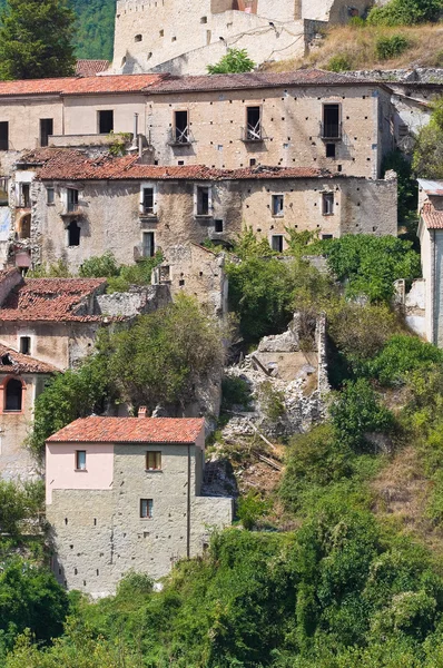 Панорамный вид на Бриенцу. Ликата. Италия . — стоковое фото