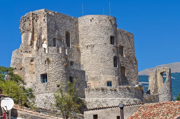 Burg von Morano Calabro. Kalabrien. Italien. — Stockfoto