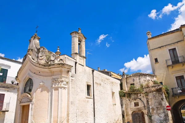 Igreja de Madonna dei Martiri. Altamura. Puglia. Itália . — Fotografia de Stock