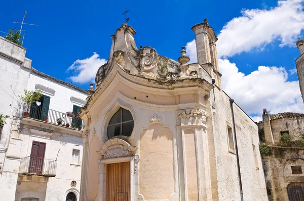 Kerk van de madonna dei martiri. Altamura. Puglia. Italië. — Stockfoto