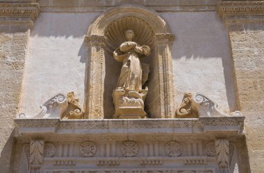 Kilise St. Chiara. Altamura. Puglia. İtalya.