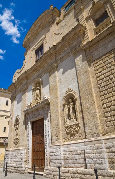Kościół St. Chiara. Altamura. Puglia. Włochy. — Zdjęcie stockowe