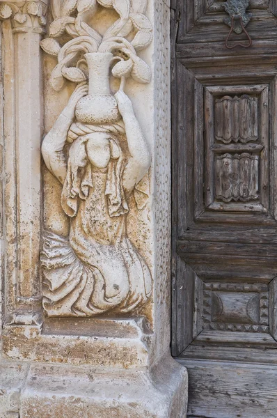 Catedral Duomo de Altamura. Puglia. Italia . — Foto de Stock