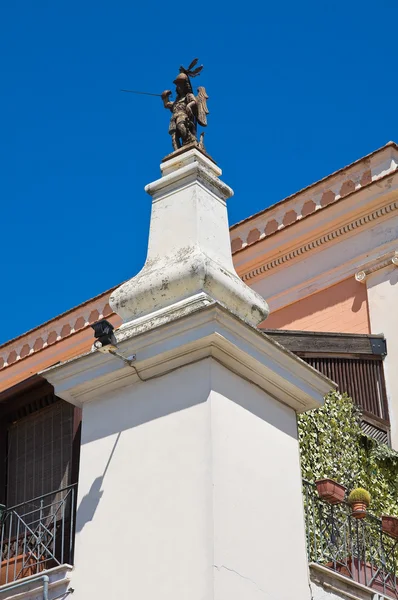 Historical column. Minervino Murge. Puglia. Italy. — Stock Photo, Image