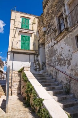 alleyway. Minervino murge. Puglia. İtalya.