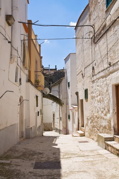 Gasse. minervino murge. Apulien. Italien. — Stockfoto